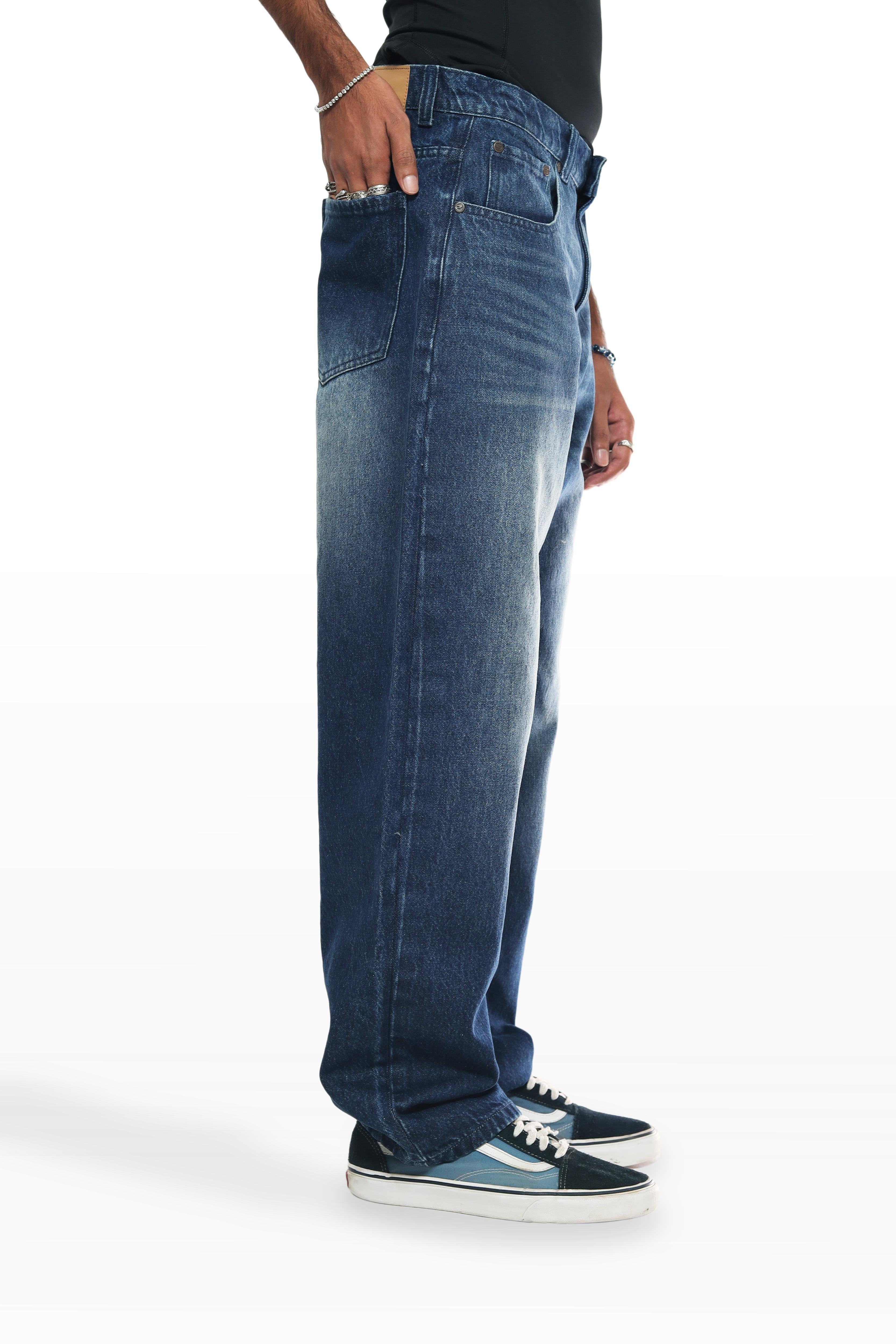 Deep Blue Drift Denim