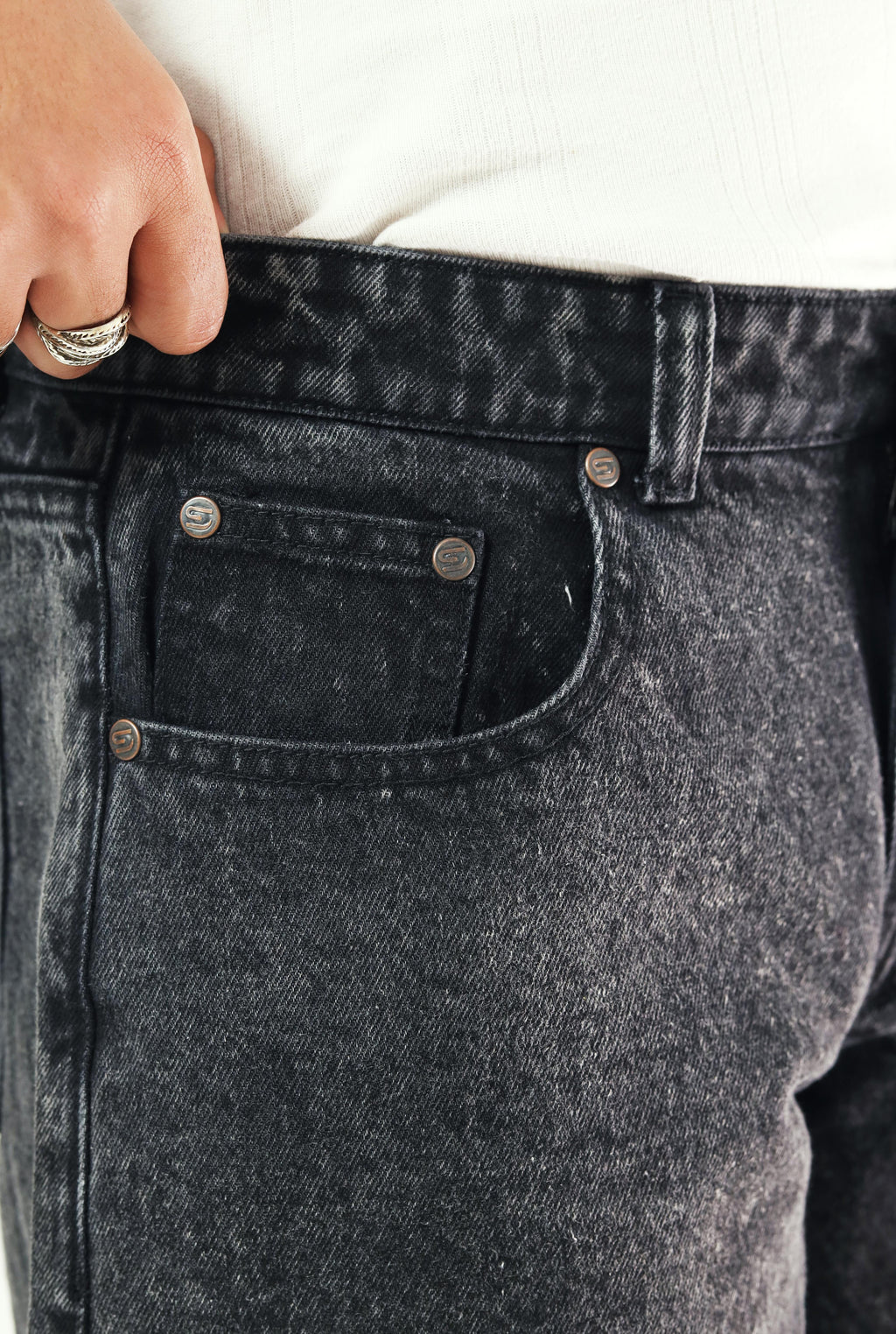 Midnight Flow Baggy Denim