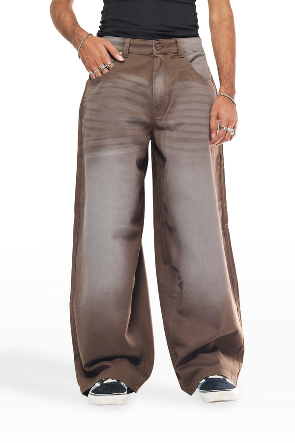 Grey Horizon Baggy Denim