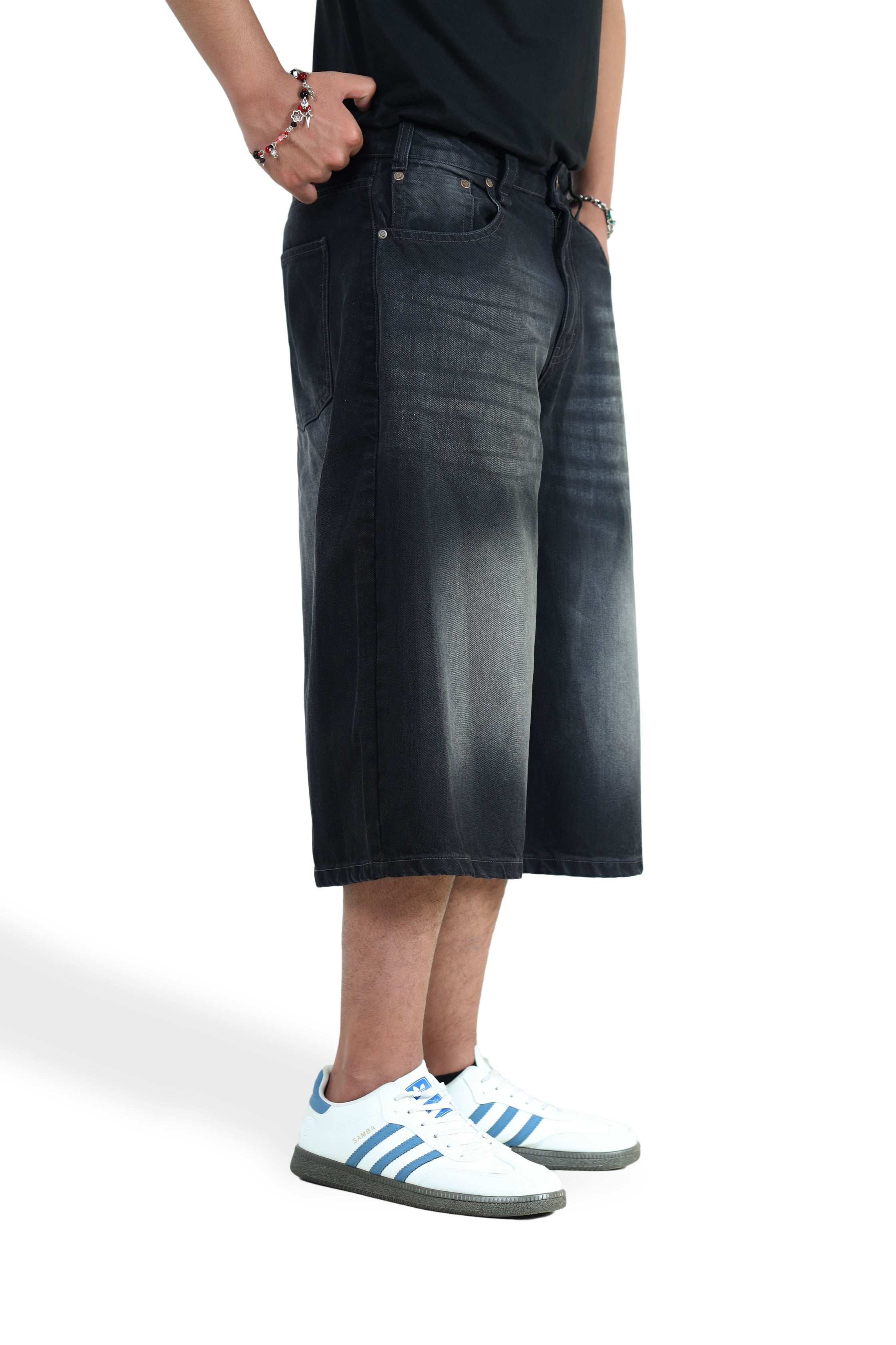 Midnight Drift Jorts