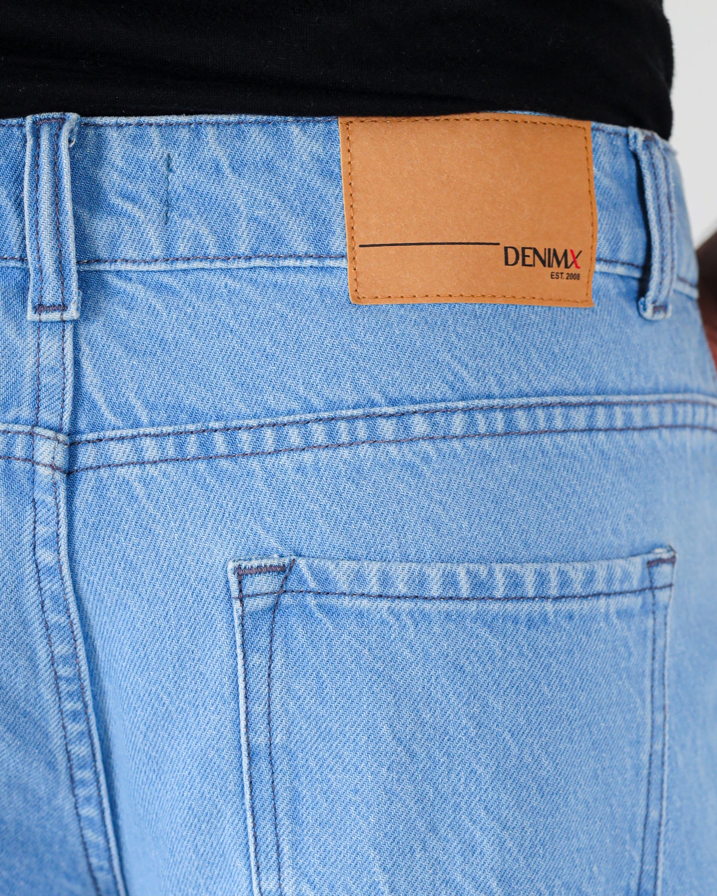 Light blue 10 pockets denim
