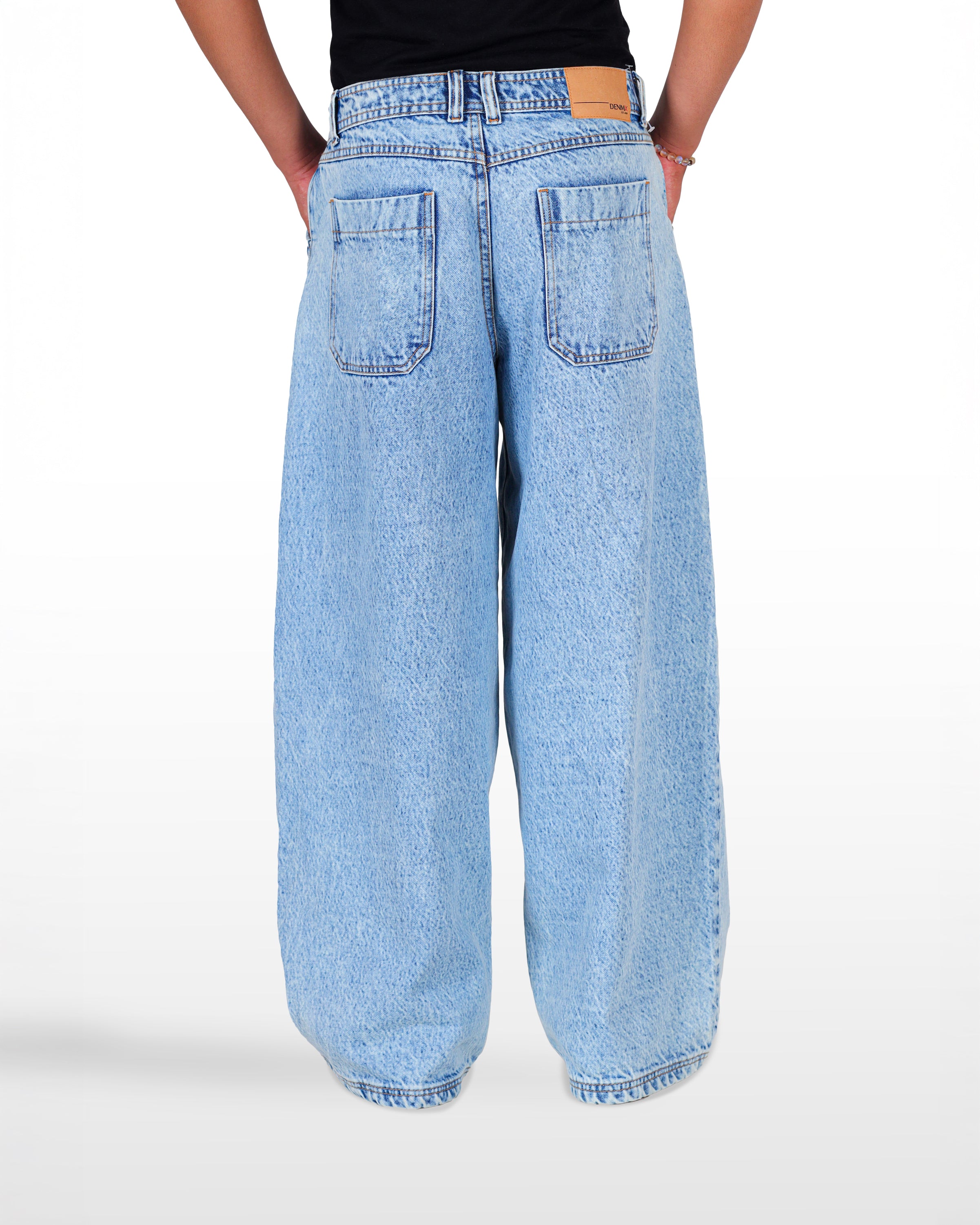 sky blue denim