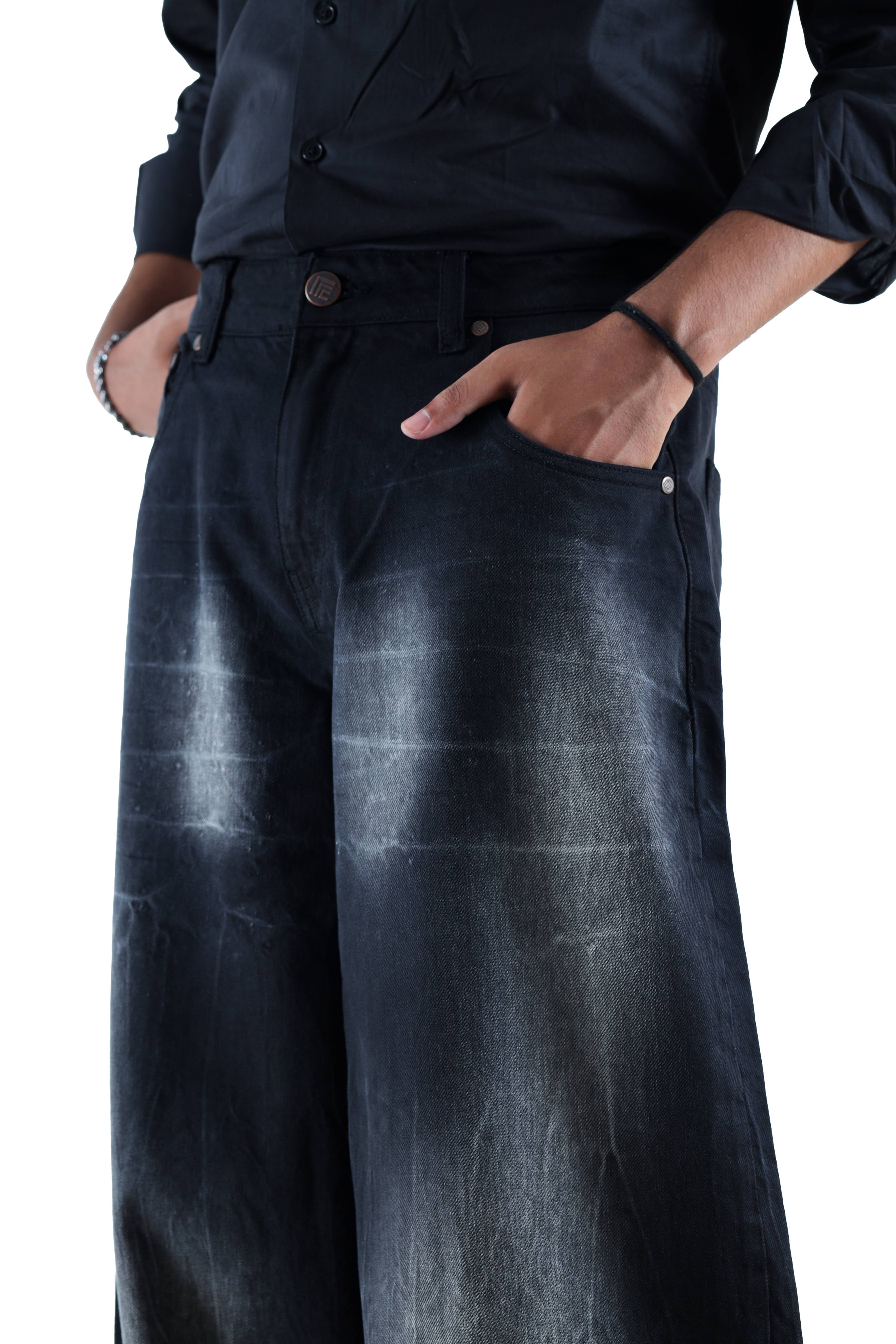 Vintage Black Denim