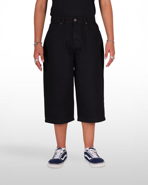 Black jorts