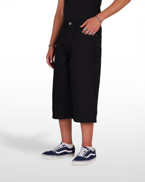 Black jorts